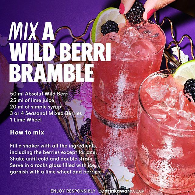 Absolut Wild Berri   70cl - McGrocer