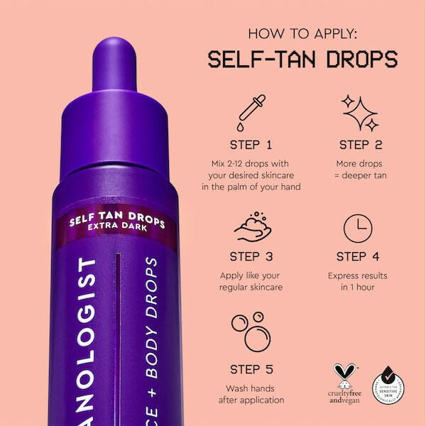 Tanologist Self Tan Drops Extra Dark GOODS Superdrug