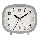 Acctim Hilda Retro Alarm Clock - Pigeon Grey - McGrocer