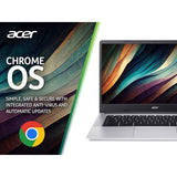 Acer 314, Intel Pentium Silver N6000, 4GB RAM, 128GB eMMC, 14 Inch Chromebook NX.K04EK.004 - McGrocer