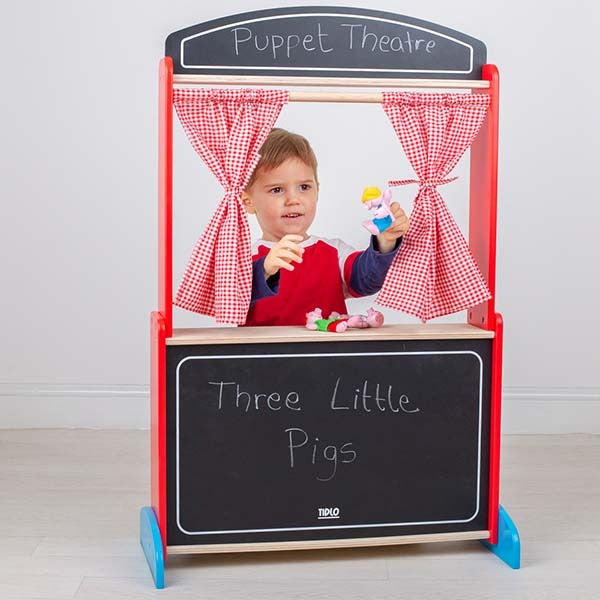 Tidlo Wooden Puppet Theatre GOODS Superdrug
