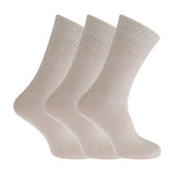 Womens Comfort Fit Diabetic Socks (3 Pairs) (UK 4-8) GOODS Superdrug White