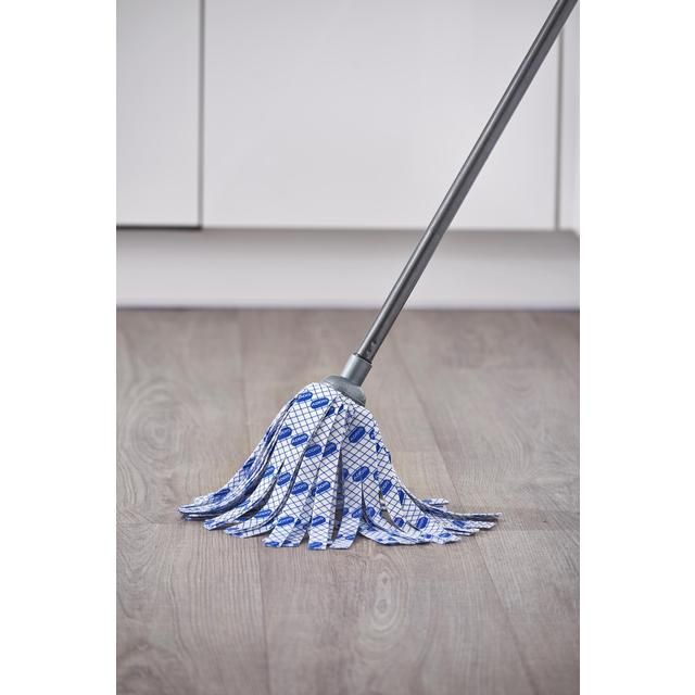 Addis Cloth Mop with 3 Piece Handle - McGrocer