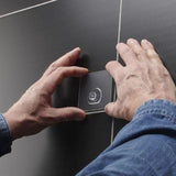 Addis Invisifix Bathroom Soap Dish Tray with Wall Mount Storage Clear - McGrocer