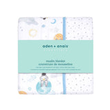aden + anais™ Essentials Cotton Muslin Blanket - Space Explorers - McGrocer
