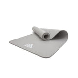 Adidas 8mm Yoga Exercise Mat - Grey - McGrocer