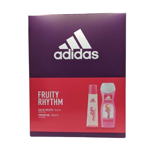Adidas - Fruity Rhythm EDT Spray 75ml Shower Gel 250ml - McGrocer