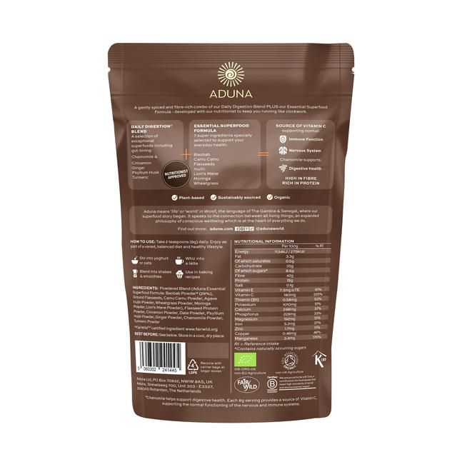 Aduna Advanced Superfood Blend Digestion   250g - McGrocer