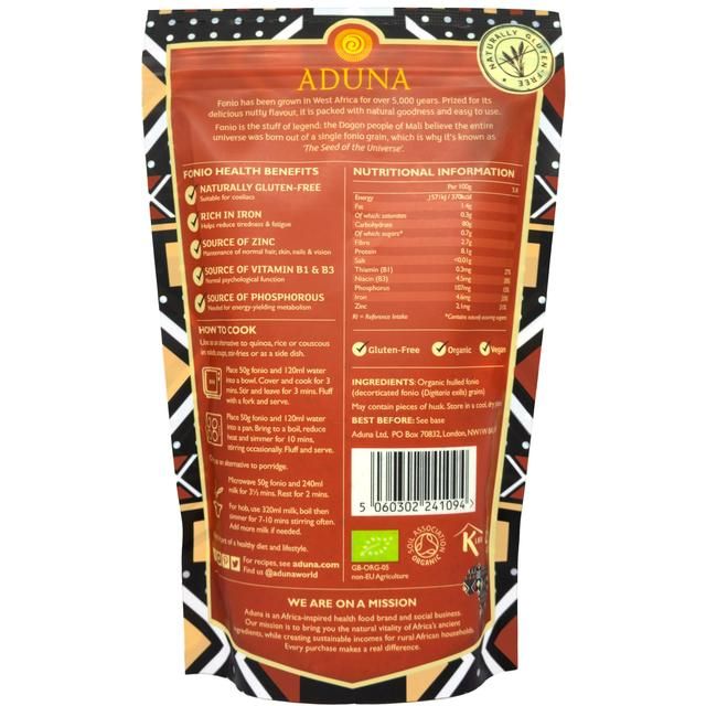 Aduna Fonio Ancient Super Grain   250g - McGrocer