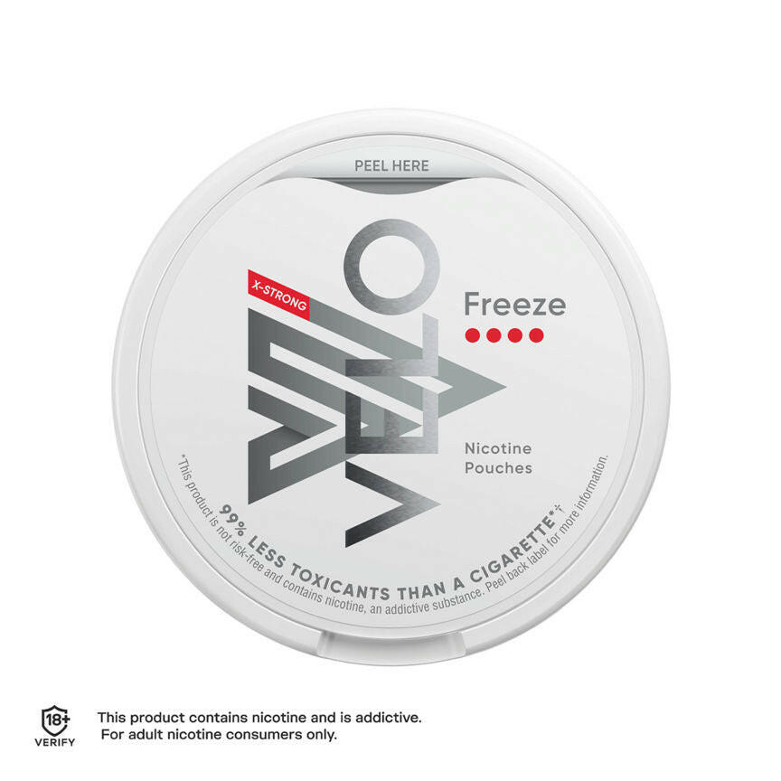 Velo Freeze 11mg X-Strong Nicotine Pouches GOODS ASDA