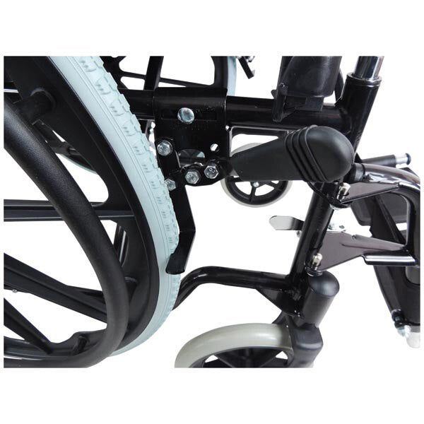 Aidapt Self Propelled Steel Transit WheelChair - McGrocer