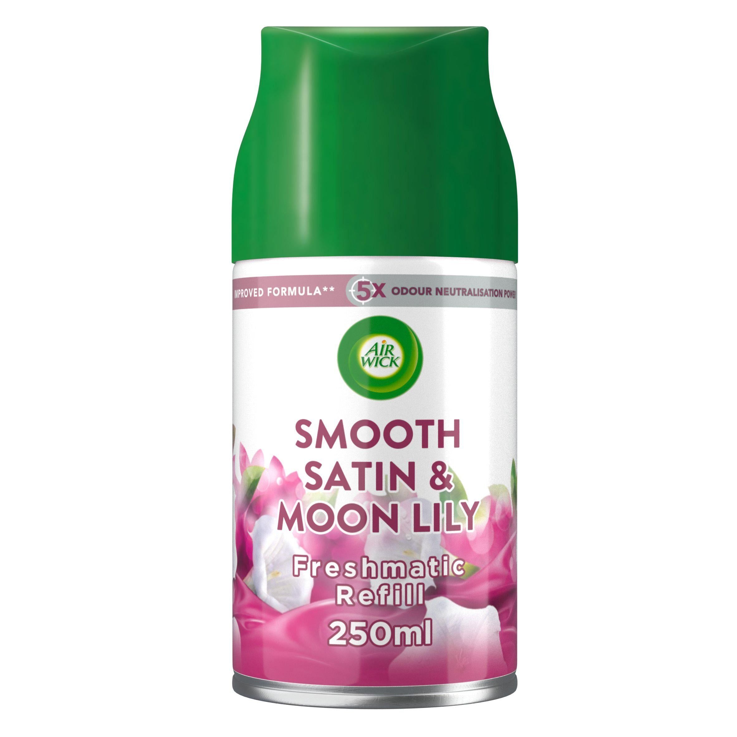 Air Wick Freshmatic Autospray Air Freshener Refill Smooth Satin 1x250ml - McGrocer
