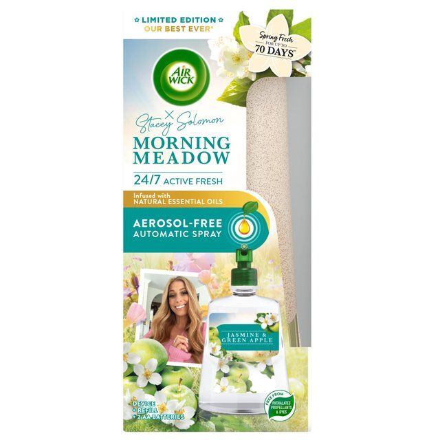 Airwick Autospray Kit Stacey x Morning Meadow   228ml - McGrocer