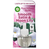 Airwick Satin & Moon Lily Plug In Refill   19ml - McGrocer