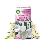 Airwick Satin & Moon Lily Plug In Refill   19ml - McGrocer