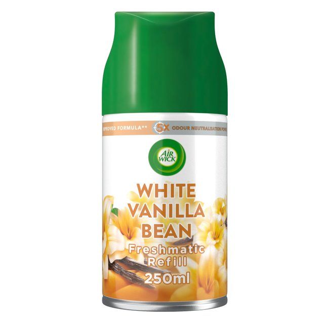 Airwick White Vanilla Bean Freshmatic Refill   250ml - McGrocer