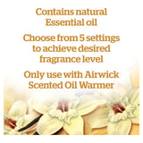 Airwick White Vanilla Bean Plug In Twin Refill 2 x 19ml - McGrocer