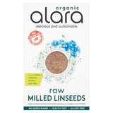 Alara Organic Raw Milled Linseeds 500g - McGrocer