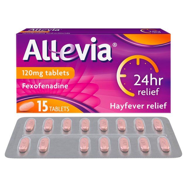 Allevia Hayfever Allergy Relief Tablets Fexofenadine   15 per pack - McGrocer