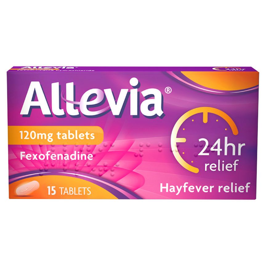 Allevia Tablets Hayfever Allergy Relief, Pack of 15 - McGrocer