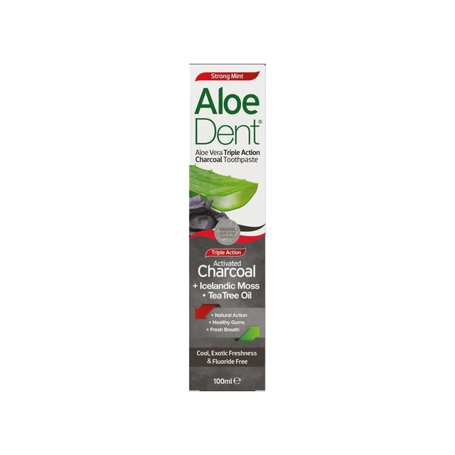 AloeDent Charcoal Toothpaste 100ml - McGrocer