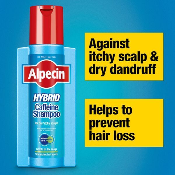 Alpecin Hybrid Sensitive Shampoo 375ml | For Dry Scalps - McGrocer
