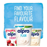 Alpro No Bits Strawberry-Banana & Peach-Pear Yoghurt Alternative 4 x 125g - McGrocer