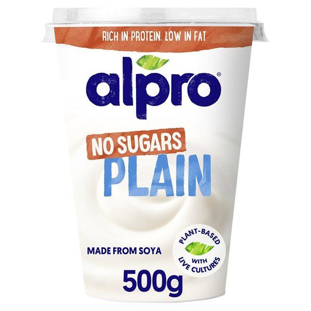 Alpro Plain No Sugars Yoghurt Alternative 500g - McGrocer