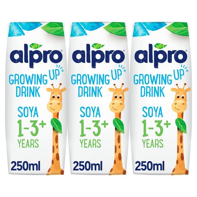 Alpro Soya Growing Up Long Life Drink 3 x 250ml - McGrocer