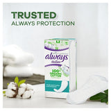 Always Dailies Cotton Protection Panty Liners Normal x 28 - McGrocer