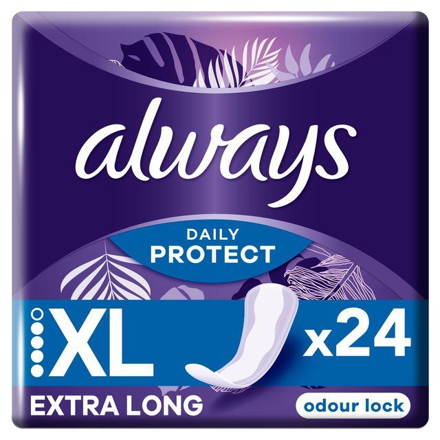 Always Dailies Extra Protect Long Plus Panty Liners 24 per pack - McGrocer