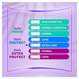 Always Dailies Extra Protect Long Plus Panty Liners 24 per pack - McGrocer