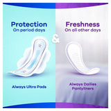 Always Dailies Organic Cotton Protection Normal Panty Liners 28 per pack - McGrocer