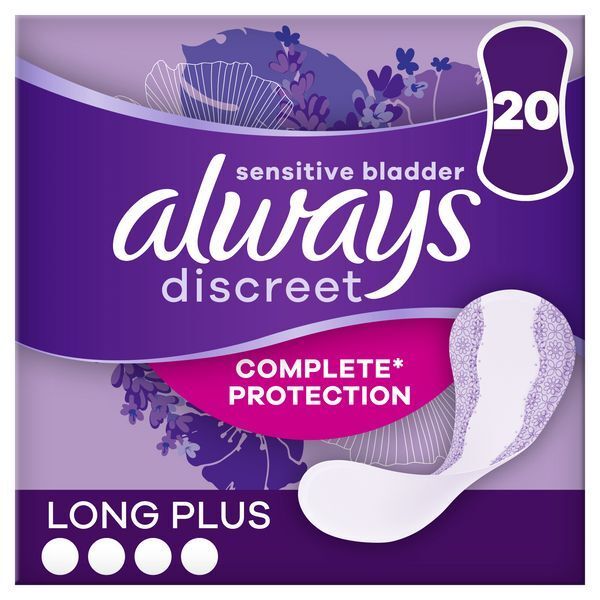 Always Discreet Incontinence Liners Long+ 20 - McGrocer