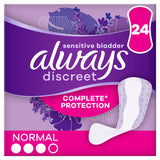 Always Discreet Incontinence Liners Normal For Sensitive Bladder x24 - McGrocer