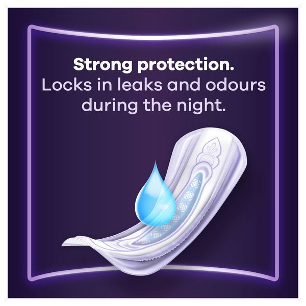 Always Discreet Incontinence Pads Plus Ultimate Night X12 - McGrocer