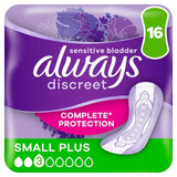 Always Discreet Incontinence Pads S Plus   16 per pack - McGrocer