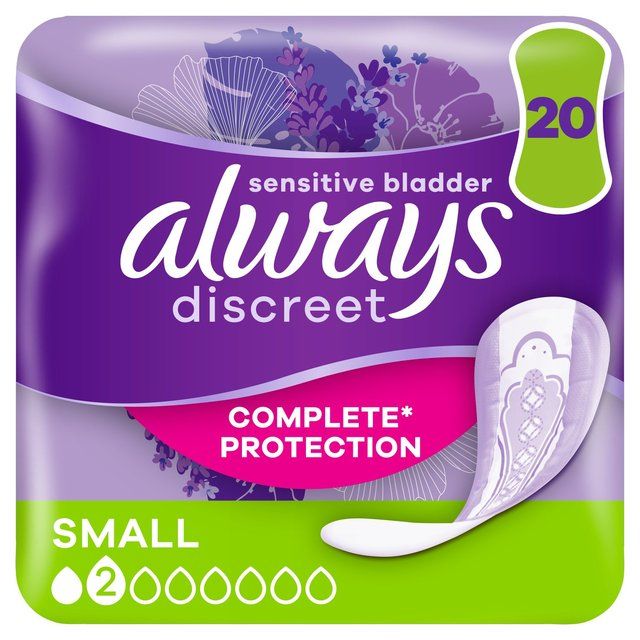 Always Discreet Incontinence Pads Small   20 per pack - McGrocer