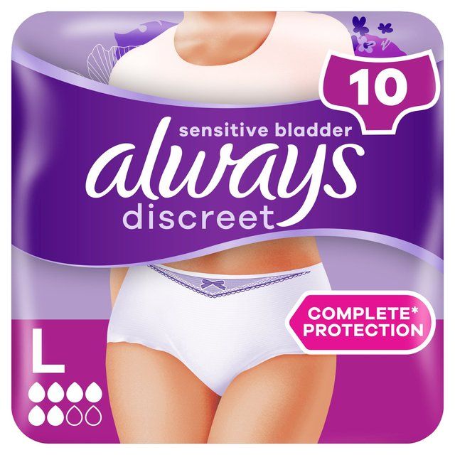 Always Discreet Incontinence Pants L 10 per pack - McGrocer
