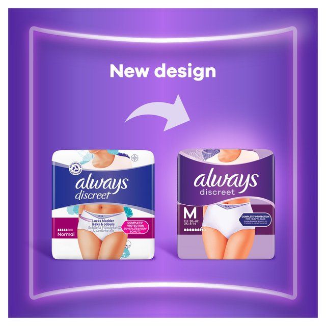 Always Discreet Incontinence Pants Plus L 8 per pack - McGrocer