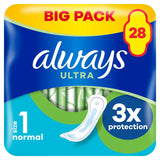 Always Ultra Sanitary Towels Normal (Size 1) x 28 Pads - McGrocer