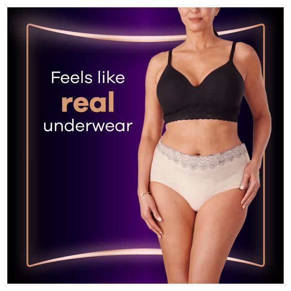 Always Discreet Boutique Beige Incontinence Pants x9 - McGrocer