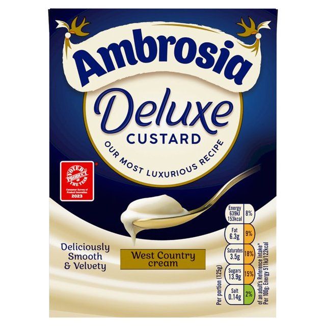 Ambrosia Deluxe West Country Cream Custard 750g - McGrocer