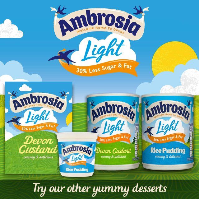 Ambrosia Light Devon Custard   400g - McGrocer