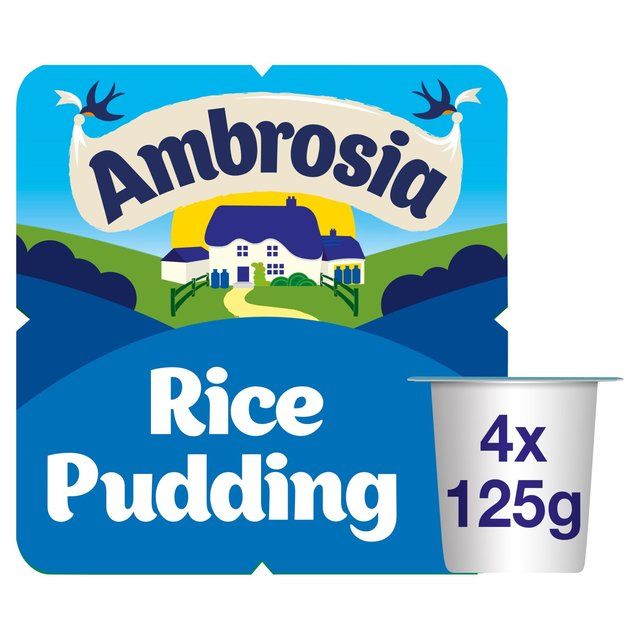 Ambrosia Rice Pudding 4 x 125g - McGrocer