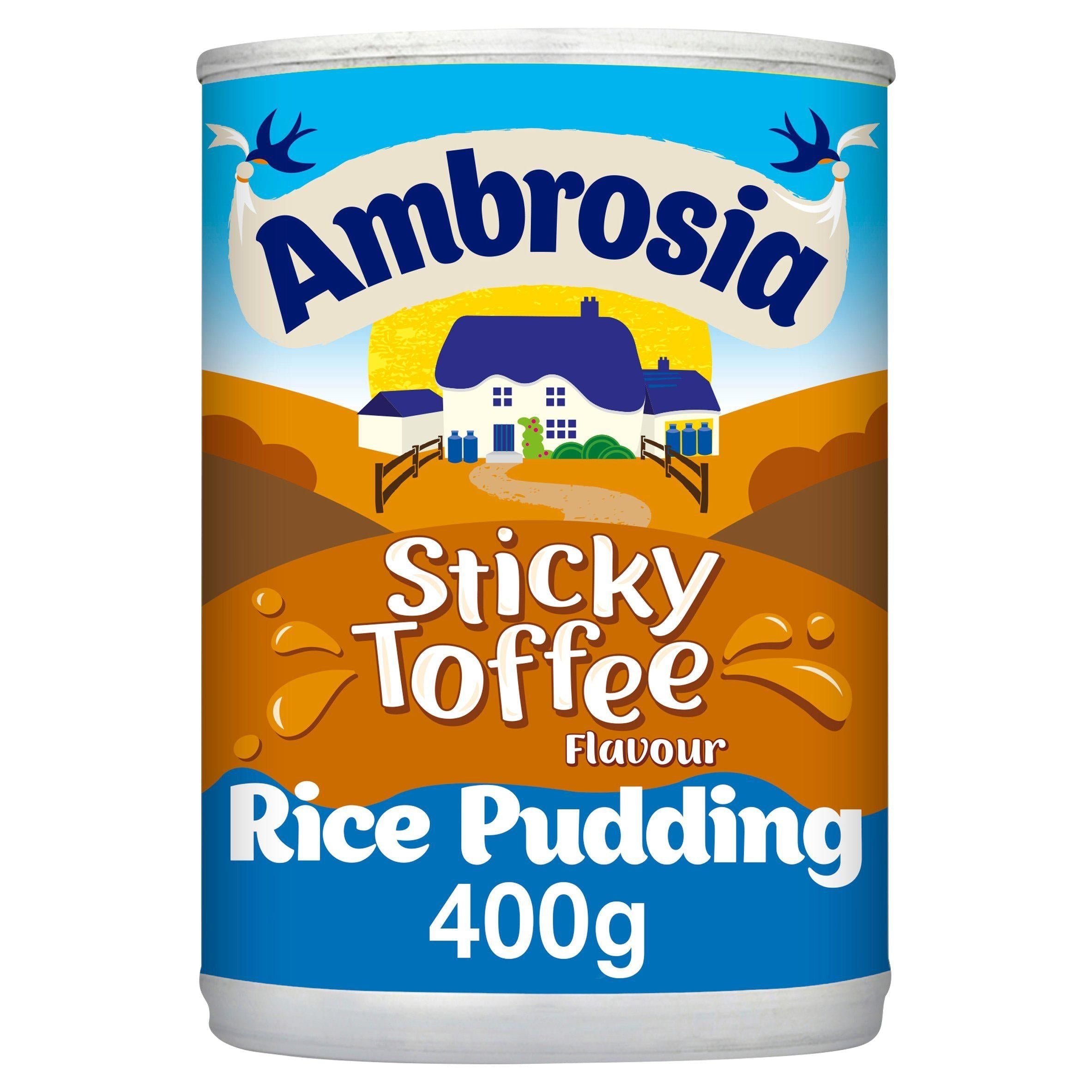Ambrosia Sticky Toffee Flavour Rice Pudding 400g - McGrocer