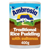 Ambrosia Traditional Rice Pudding Sultanas & Nutmeg 425g - McGrocer