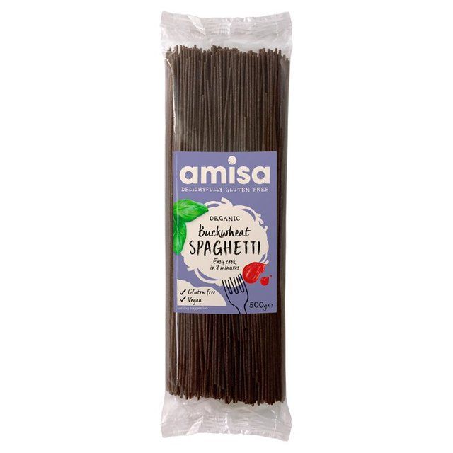 Amisa Organic Gluten Free Buckwheat Spaghetti 500g - McGrocer