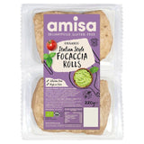 Amisa Organic Gluten Free Focaccia Rolls   220g - McGrocer