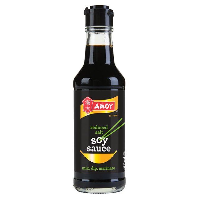 Amoy Soy Sauce Reduced Salt 150ml - McGrocer